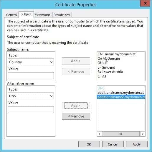 csr (cerfiticate signing request) – windows iis