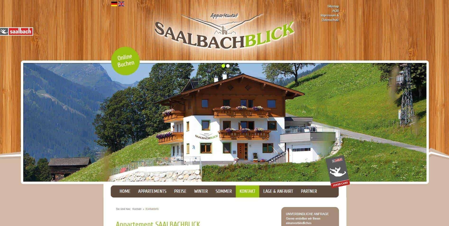 Familie Gschoßmann, Appartements Saalbachblick & Bärnalm in Saalbach