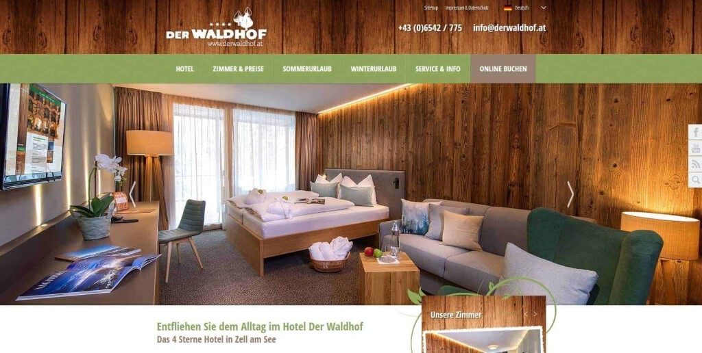 Familie Loferer, **** Hotel Der Waldhof in Zell am See
