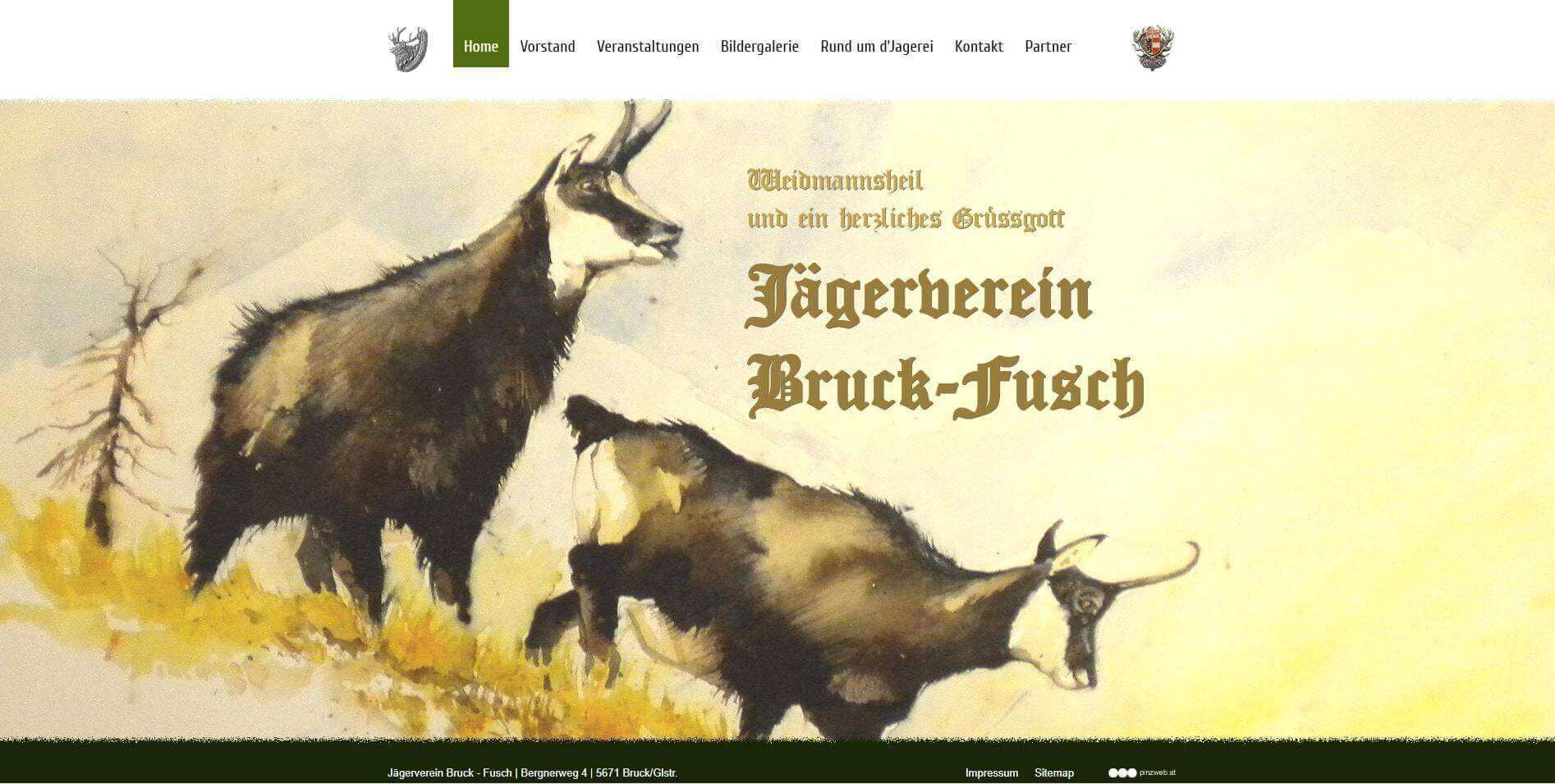 Martin Huber, Jägerverein Bruck-Fusch