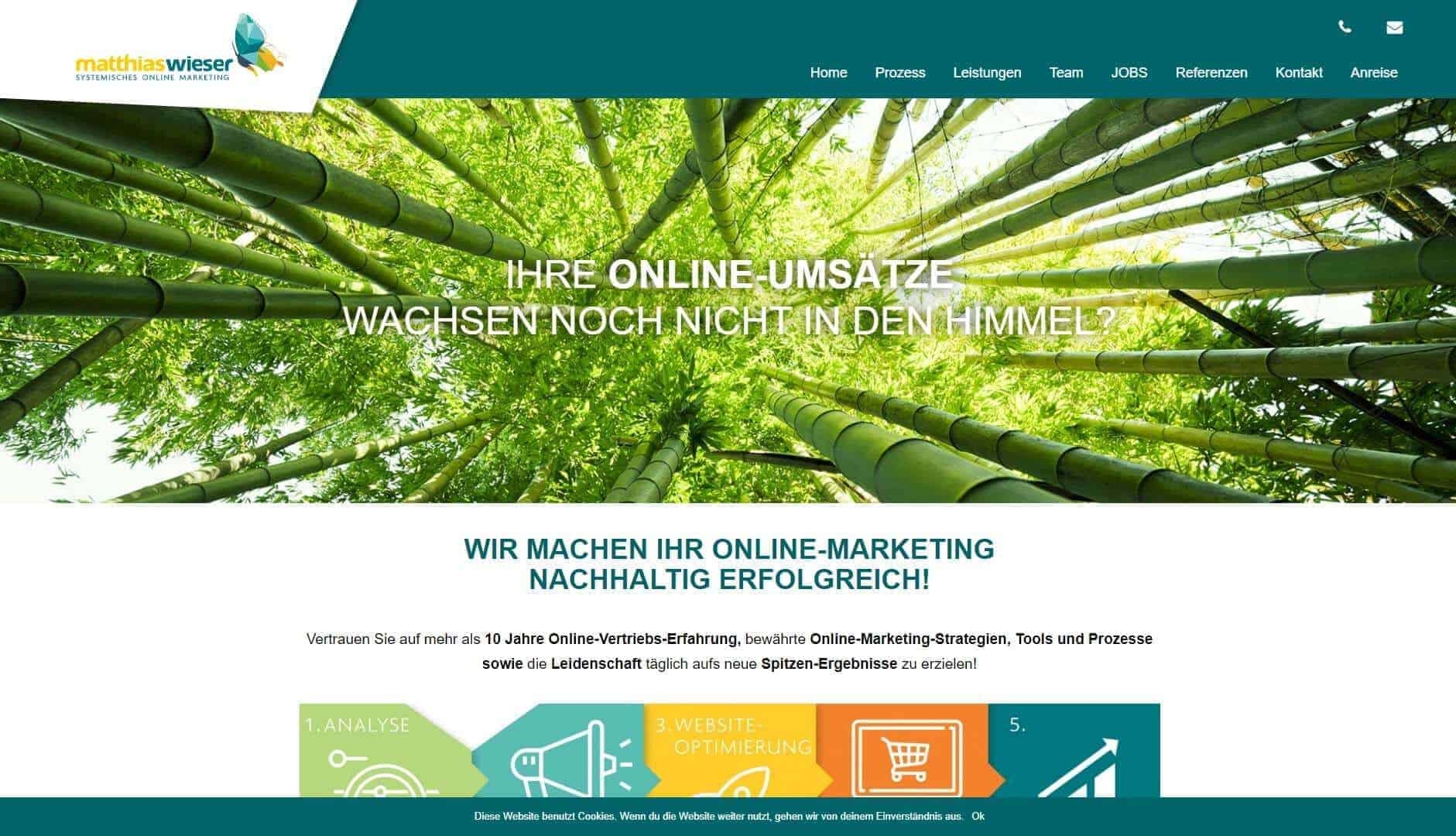 Mag. Matthias Wieser, Online-Marketing