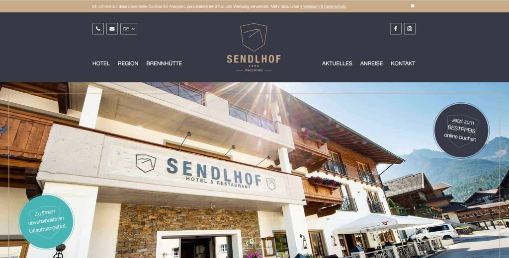 Familie Riedlsperger, Hotel Sendlhof in Waidring in Tirol