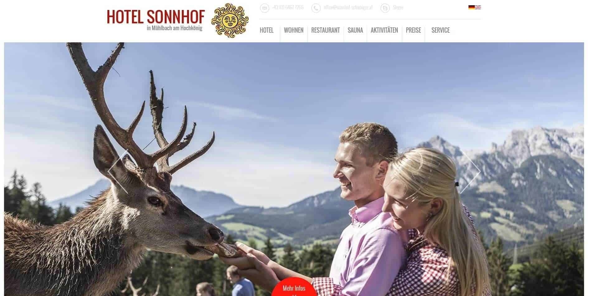 Familie Roman Schwaiger, Hotel Sonnhof in Mühlbach am Hochkönig