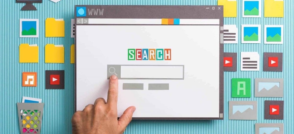 search engine home page